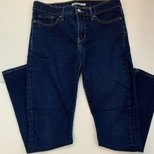 Levi’s dark wash denim